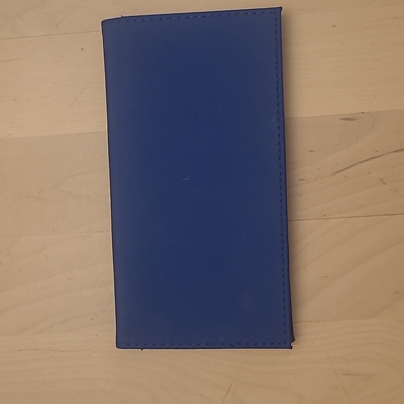 EUC Liz Claiborne Compact Blue Wallet and Checkbook Holder - Picture 5 of 11